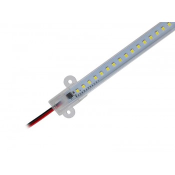 Светодиодная линейка SMD 2835/144 220V (IP44) 1000mm (прозрачная)